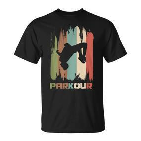 Vintage Parkour Freerunner Retro Parkour Runner T-Shirt - Seseable De