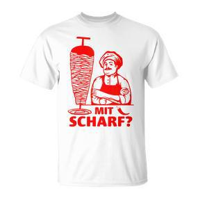 Doner Kebab Doner Shop With Scharf T-Shirt - Seseable De