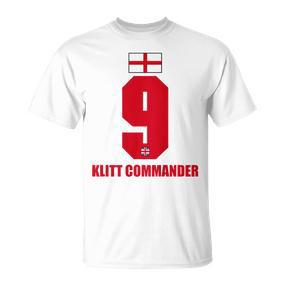 England Sauf Klitt Commander Son Name S T-Shirt - Seseable De