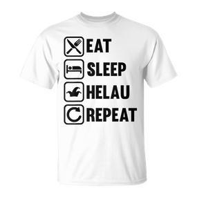 Helau Carnival Eat Sleep Repeat Carnival Carnival T-Shirt - Seseable De