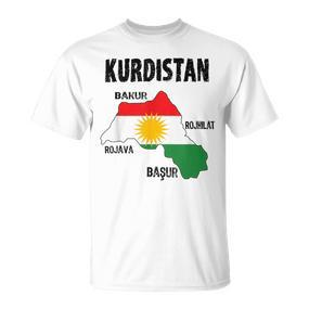 Kurden Kurdistan Newroz Kurdi Flag Her Biji Kurdistan T-Shirt - Seseable De