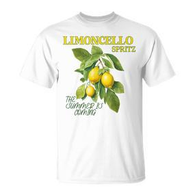 Limoncello Spritz X Lemons Liqueur Lemon Liqueur Lemon Fun T-Shirt - Seseable De