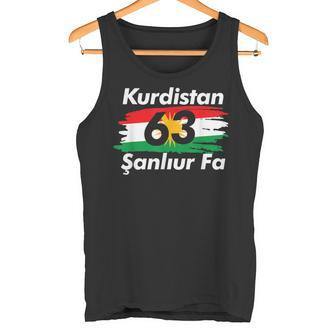 63 Sanliurfa Kurdistan Flag Tank Top - Seseable De