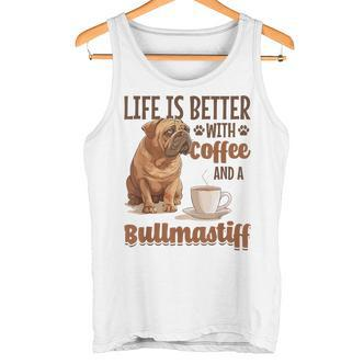 Bullmastiff-Hunderasse Das Leben Ist Besser Mit Kaffee Und Einem Tank Top - Seseable De