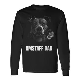 Amstaff Dad Langarmshirts - Seseable De