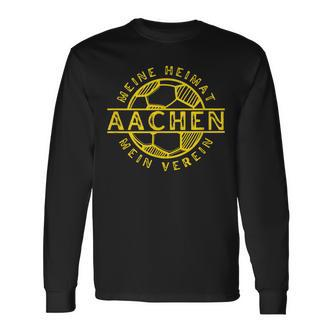 Football Kicken Club Aachen Fan Heimat Rheinland Langarmshirts - Seseable De
