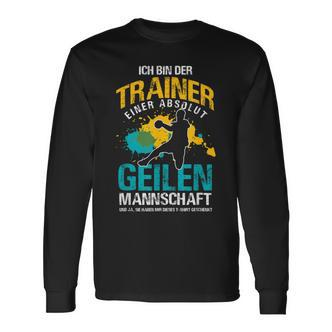 Handball Trainer Coach Handballer Ball Handballer Langarmshirts - Seseable De