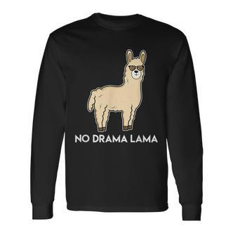 No Drama Lama Fun For Lama & Alpaka Fans Langarmshirts - Seseable De