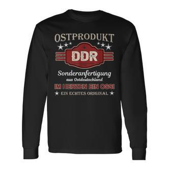Ostprodukt Ddr Clothes Vintage Onostalgia Party Ossi Langarmshirts - Seseable De
