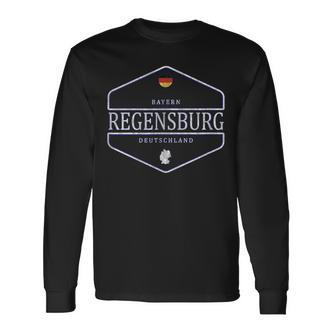 Regensburg Bayern Deutschland Regensburg Deutschland Langarmshirts - Seseable De