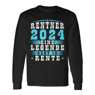Rentner 2024 Eine Legende Geht In Rente German Langarmshirts - Seseable De