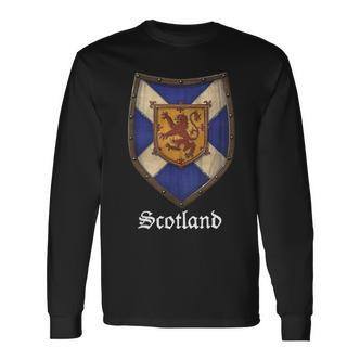 Scotland Scotland Flag Scotland Langarmshirts - Seseable De
