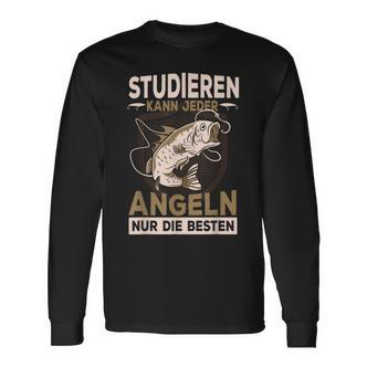 Studier Jeder Fishing Nur Die Beste Sayings Father's Day S Langarmshirts - Seseable De