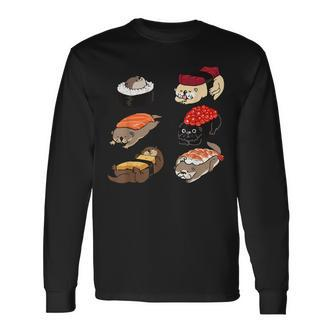 Sushi Otter Langarmshirts - Seseable De