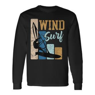 Windsurfer Windsurfintage Retro Surfer Langarmshirts - Seseable De