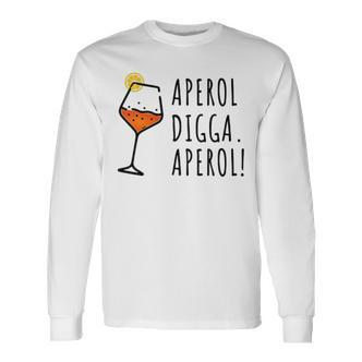 Aperol Digga Summer Alcohol Aperol Spritz S Langarmshirts - Seseable De