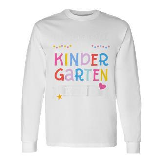 Erster Tag in Kita Langarmshirts für Kinder, Bin Jetzt Kindergartenkind Schwarz - Seseable De