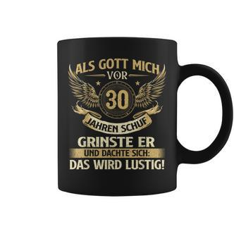 Als Gott Mich Vor 30 Jahren Schuf Tassen, Schwarzes Geburtstags-Tee - Seseable De