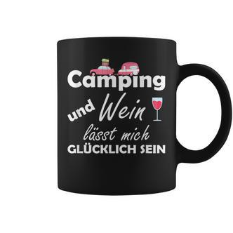 Camping Und Wein Lässt Mich Glücklich Sein Tassen - Seseable De