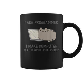Cat Computer Kitten Computer Scientist Tassen - Seseable De