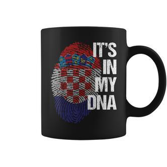Croatia Croatia Flag Dna Tassen - Seseable De