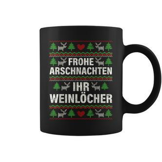 Frohe Arschnacht Ihr Weinloches Christmas Tassen - Seseable De