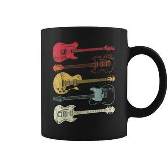 Guitarras Músico Retro Vintage Regalo Camiseta Taza de café - Seseable De