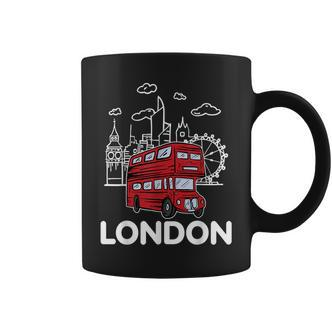 London Vibes Famous London Landmarks Souvenir London Love Tassen - Seseable De