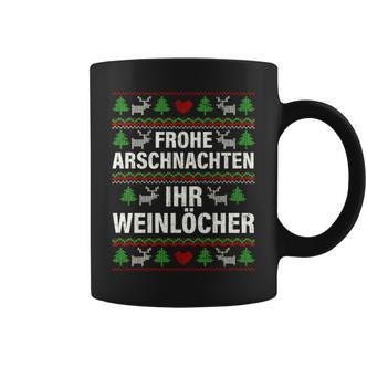 Merry Arschnacht Ihr Weinloch Christmas Tassen - Seseable De