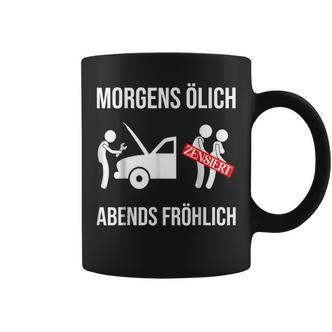 Morgens Ölich Abends Fröhlich Mechanic Mechatronics Tassen - Seseable De