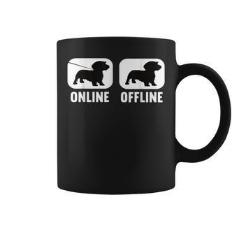 Online Offline Dachshund Dachshund Dog Black Tassen - Seseable De