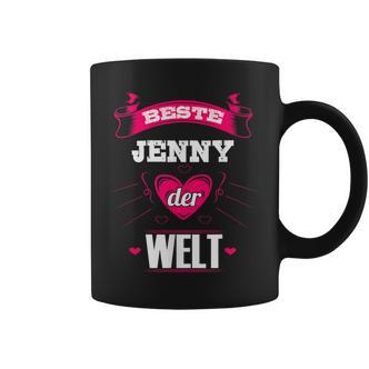 Personalisiertes Tassen Beste Jenny der Welt in Schwarz, Unikat Design - Seseable De
