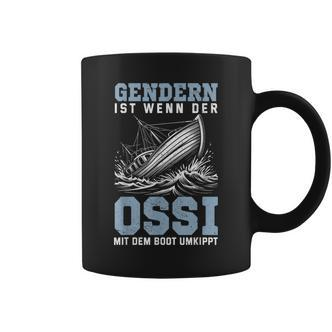 Sachse Gendern Ist Wenn Der Ossi Mit Dem Boot Umkippt Black Tassen - Seseable De