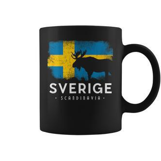 Sweden Scandinavia Swedish Elk Bull Midsomar Sverige Tassen - Seseable De