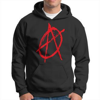 Anarchy Symbol Anarcho Punk S Hoodie - Seseable De