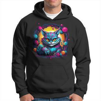 Cheshire Cat Alice In Wonderland Cool Graphic Hoodie - Seseable De