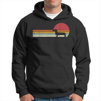 Dachshund Silhouette Sunset For Dog Owners Hoodie - Seseable De