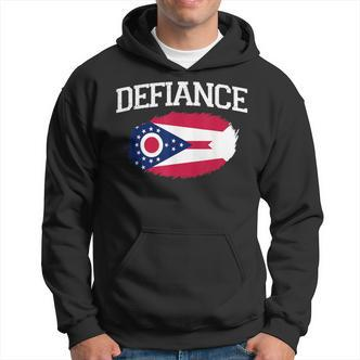 Defiance Oh Ohio Flagge Vintage Usa Sport Herren Damen Hoodie - Seseable De
