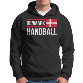 Denmark Handball Flag Fan Team Player Jersey Hoodie - Seseable De