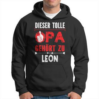 Dieser Tolle Opa Gegehört Zu Leon Opi German Langu Hoodie - Seseable De