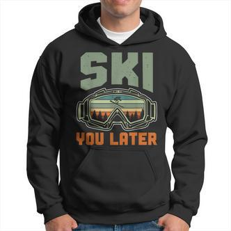 Ski Lifestyle Skiing In Winter Skier Hoodie - Seseable De