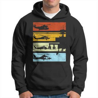 Helicopterintage Helicopter Pilot Hoodie - Seseable De