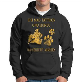 Ich Much Tattoos And Dogs Hoodie - Seseable De