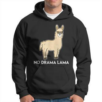 No Drama Lama Fun For Lama & Alpaka Fans Hoodie - Seseable De