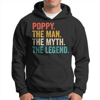 Poppy Der Mann Der Mythos Die Legende -Intage-Vatertag Hoodie - Seseable De