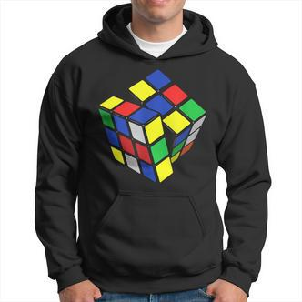 Rubik Cube Zauber Würfel Geschenk Jung Alt Nerd Retro Hoodie - Seseable De