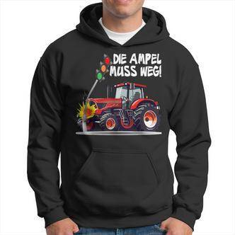 With Traktor Rammt Ampel Die Ampel Muss Weg Hoodie - Seseable De