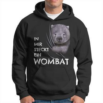 Wombat Costume Children's Clothing In Mir Steckt Ein Wombat Hoodie - Seseable De