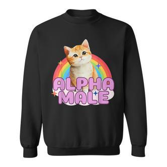 Alpha Male Cat Kitten Sweatshirt - Seseable De