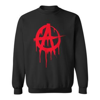 Anarchy Anarchy Symbol Sign Punk Rock Sweatshirt - Seseable De